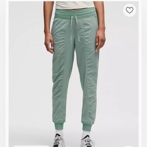 NWT Dance Studio Mid-Rise Jogger Full Length Crater Blue Size 4